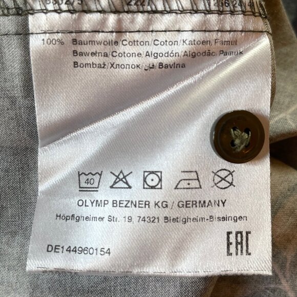 Olymp Germany - Luxor Modern Fit Button Down Shirt - Picture 7 of 10